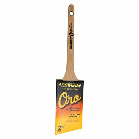 DEFENSEGUARD Oro 2.5 in. Angle Chylyn Paint Brush DE3326130